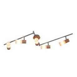 4er Wand. U, Deckenspot "Todtnau" In Weiß