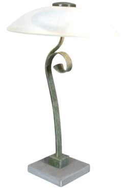 Glastischleuchte "Ian" In Grün