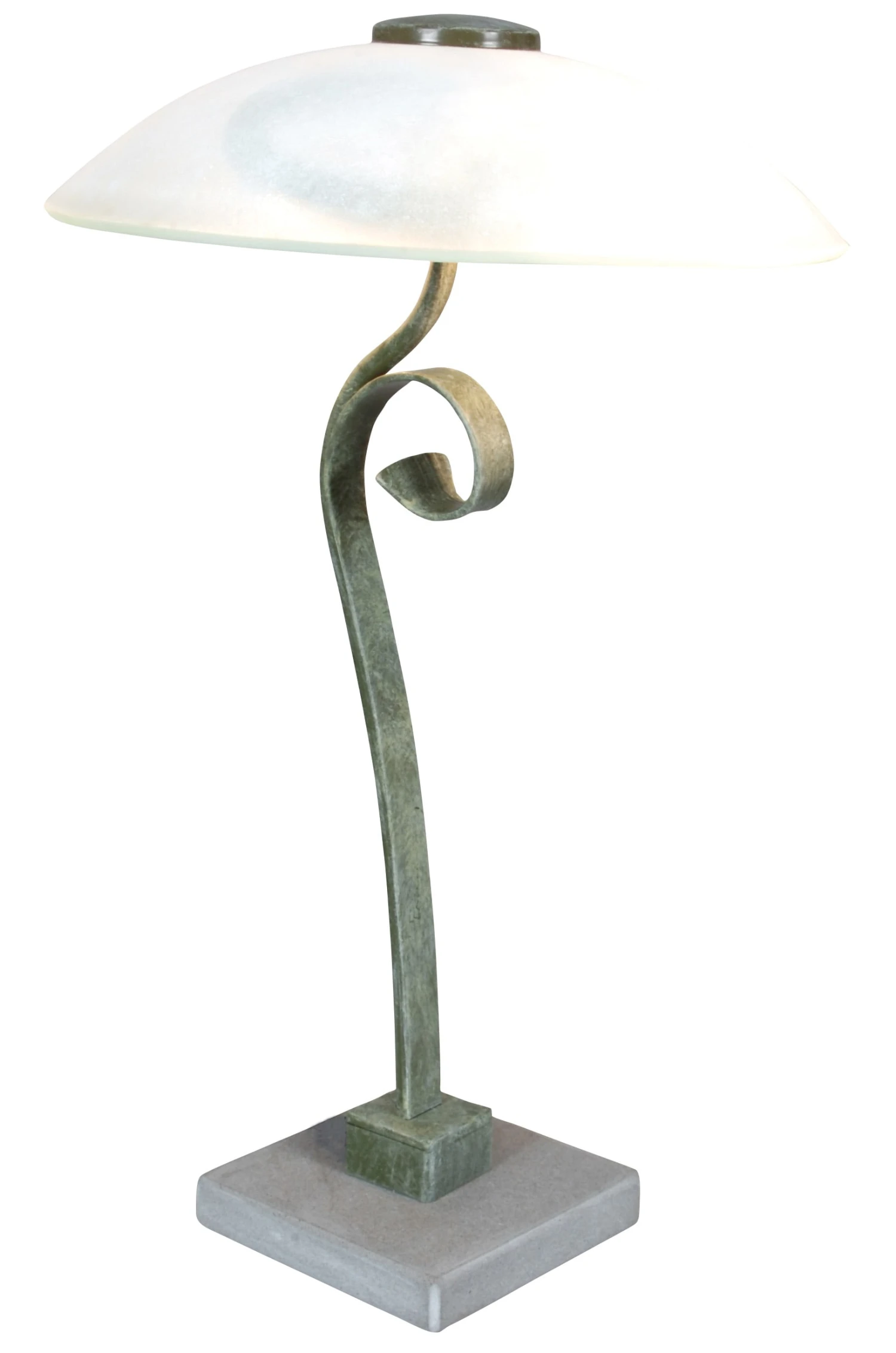 Glastischleuchte "Ian" In Grün