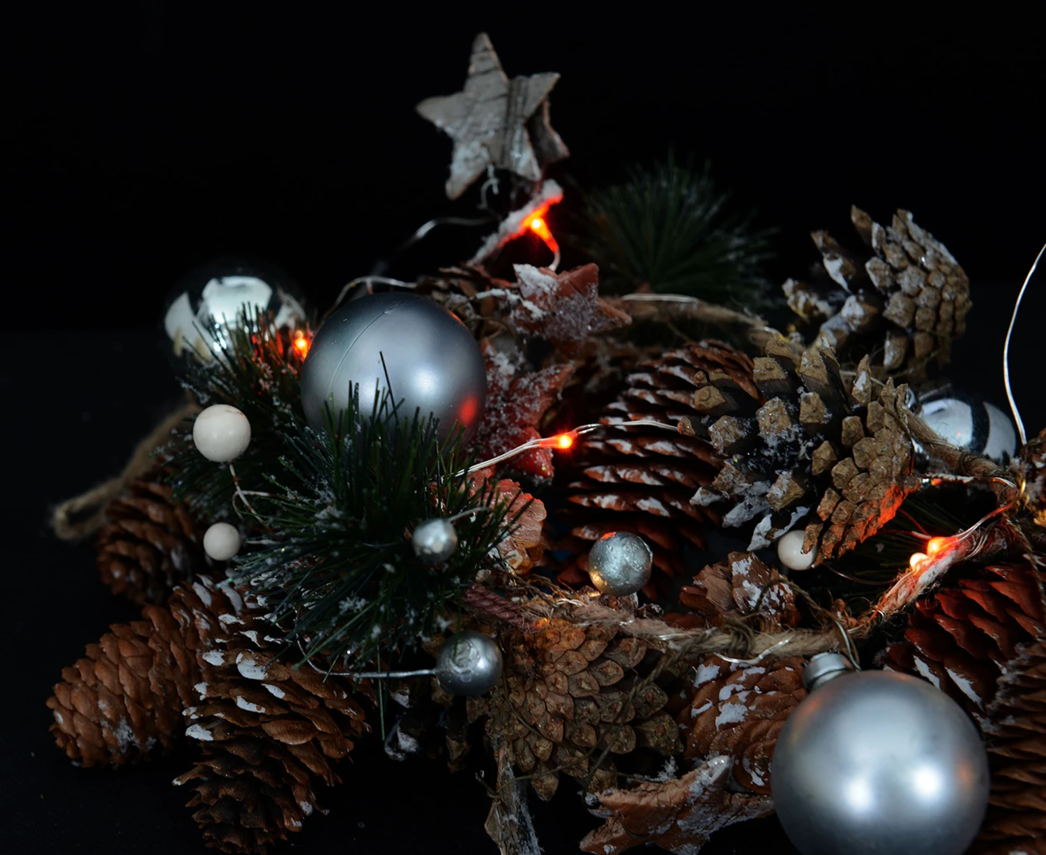 LED-Lichterkette 4er Set In Rot – Bild 6