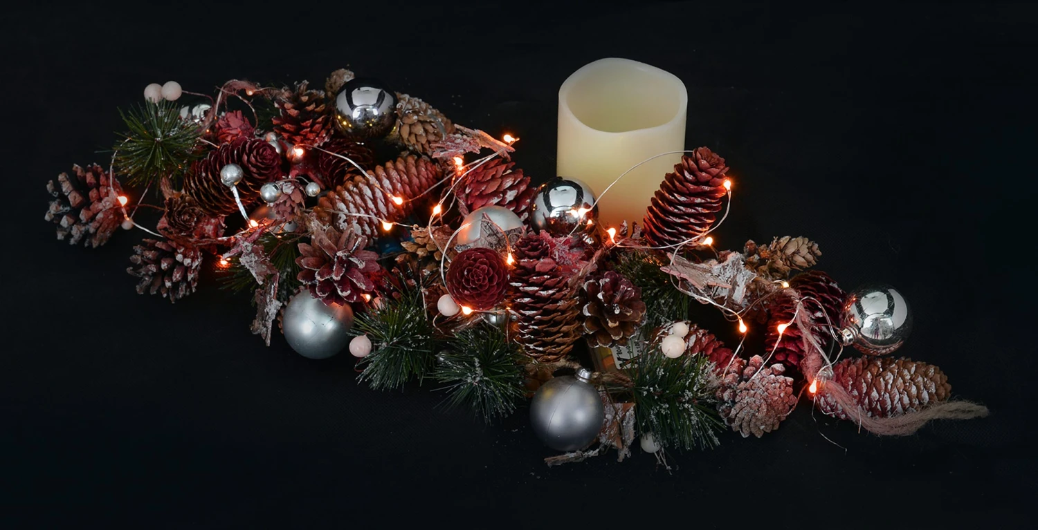 LED-Lichterkette 4er Set In Rot – Bild 7