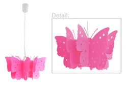 Pendelleuchte "Kizi" In Pink