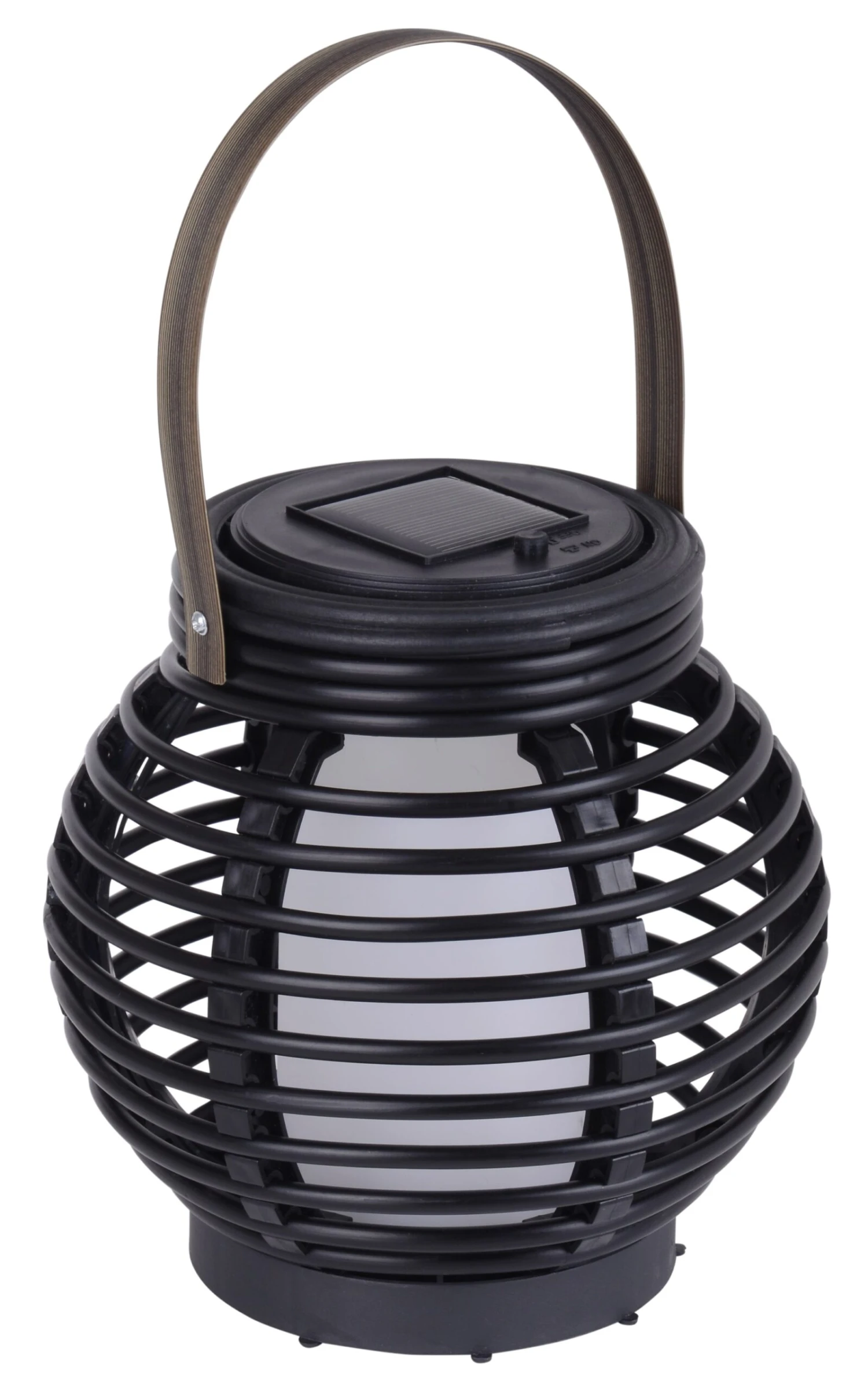 Solar-Tischdeko "Rattan-Flamme" (H) 15 Cm In Schwarz – Bild 2