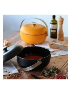 Bräter "Fonte" In Gelb - Ø 24 Cm