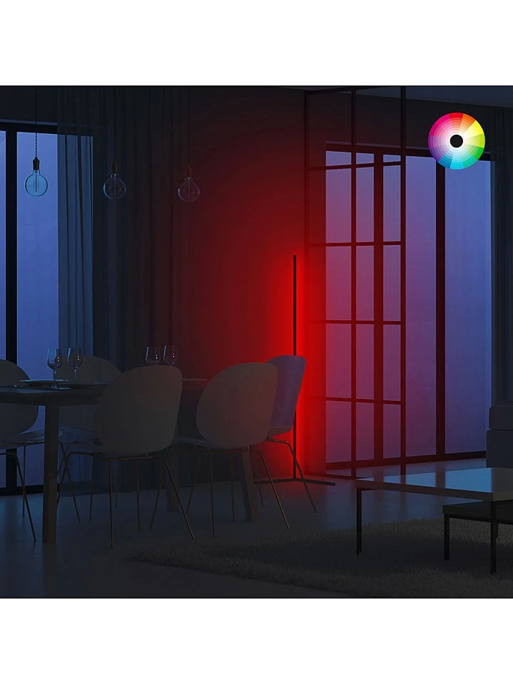 LED-Standleuchte "Lumos" In Schwarz/ Bunt - (H)120 Cm – Bild 2