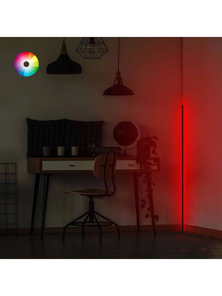 LED-Standleuchte "Lumos" In Schwarz/ Bunt - (H)120 Cm – Bild 3