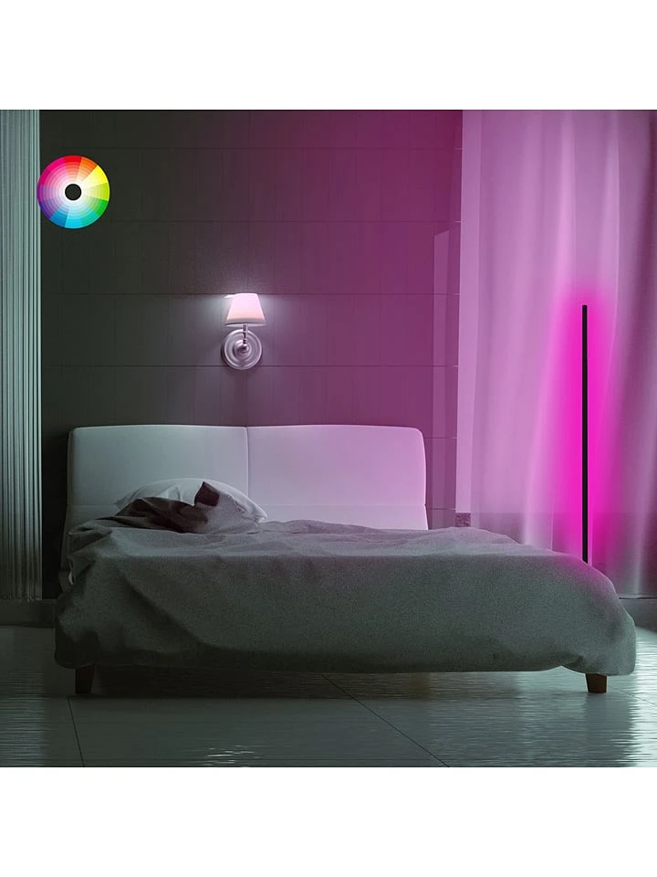 LED-Standleuchte "Lumos" In Schwarz/ Bunt - (H)120 Cm – Bild 4