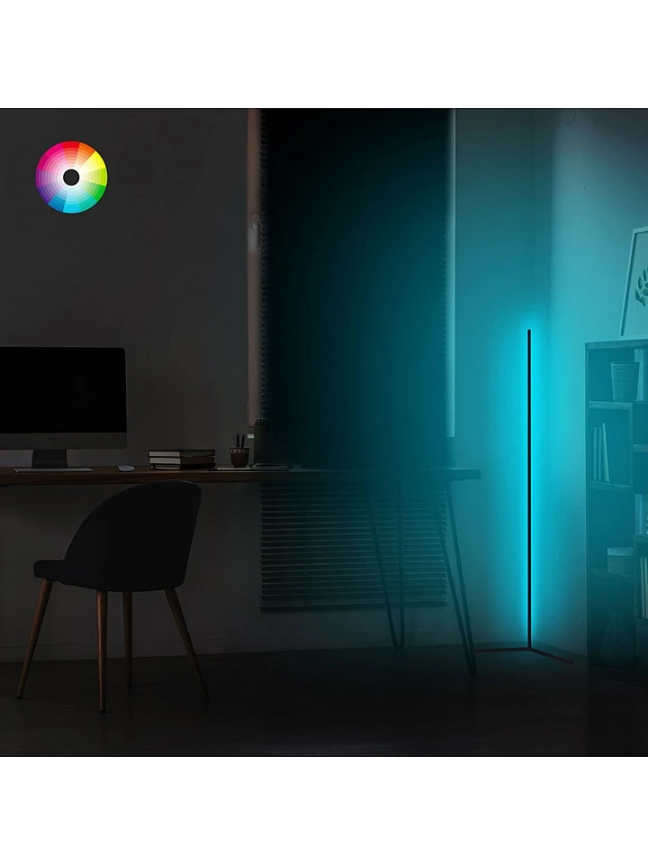 LED-Standleuchte "Lumos" In Schwarz/ Bunt - (H)120 Cm – Bild 5