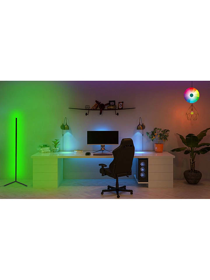 LED-Standleuchte "Lumos" In Schwarz/ Bunt - (H)120 Cm – Bild 6