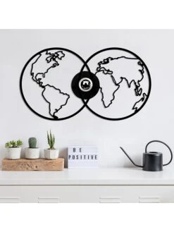 Wandleuchte "591" In Schwarz - (B)60 X (H)33 Cm