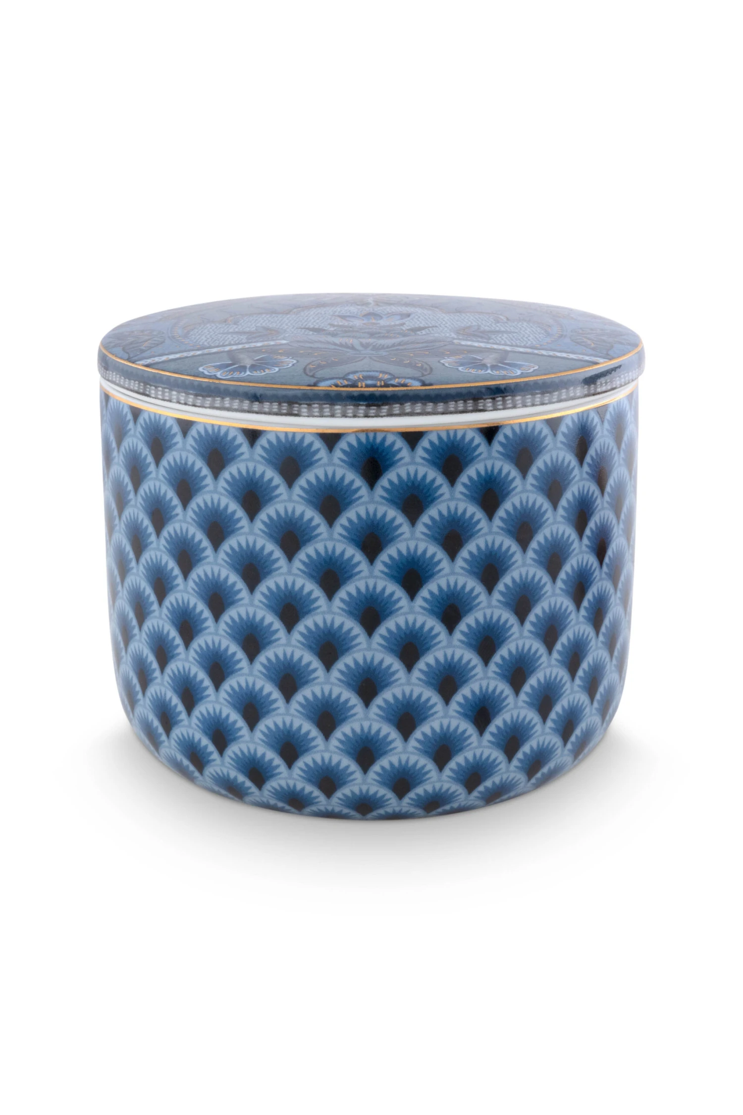 Pip Studio Kerze "Candle Box Kyoto Festival" In Blau - (D) 11.7 X (H) 9.6cm – Bild 2