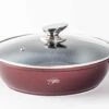 Platinum Aluguss Wok Servierpfanne Ø24cm In Rot