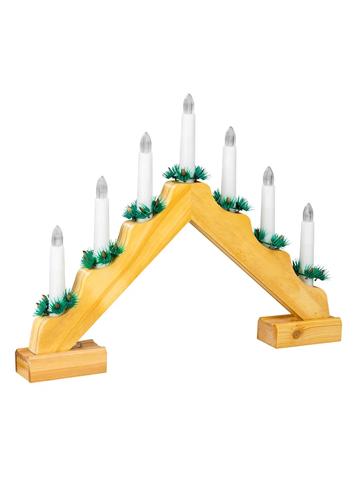 LED-Lichterbogen In Natur - (B)42,5 X (H)32 X (T)4,5 Cm – Bild 2