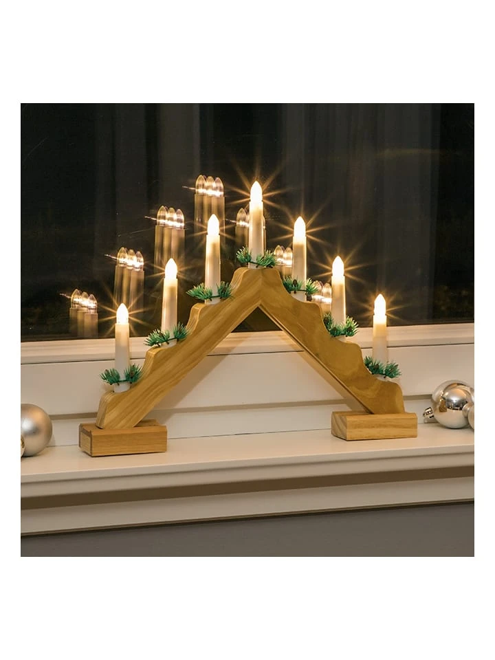 LED-Lichterbogen In Natur - (B)42,5 X (H)32 X (T)4,5 Cm – Bild 3