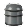 10x Türstopper In Grau - ∅ 7 Cm