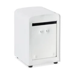 1x Serviettenspender In Weiß