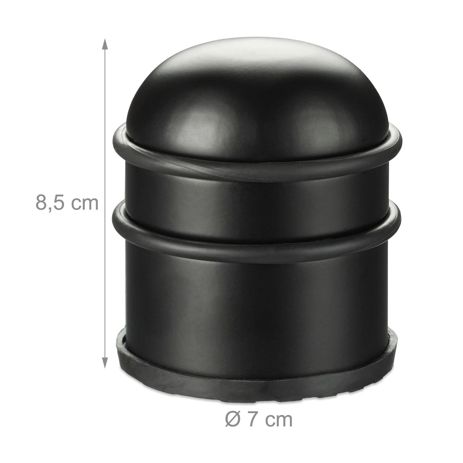 1x Türstopper In Schwarz - ∅ 7 Cm – Bild 4