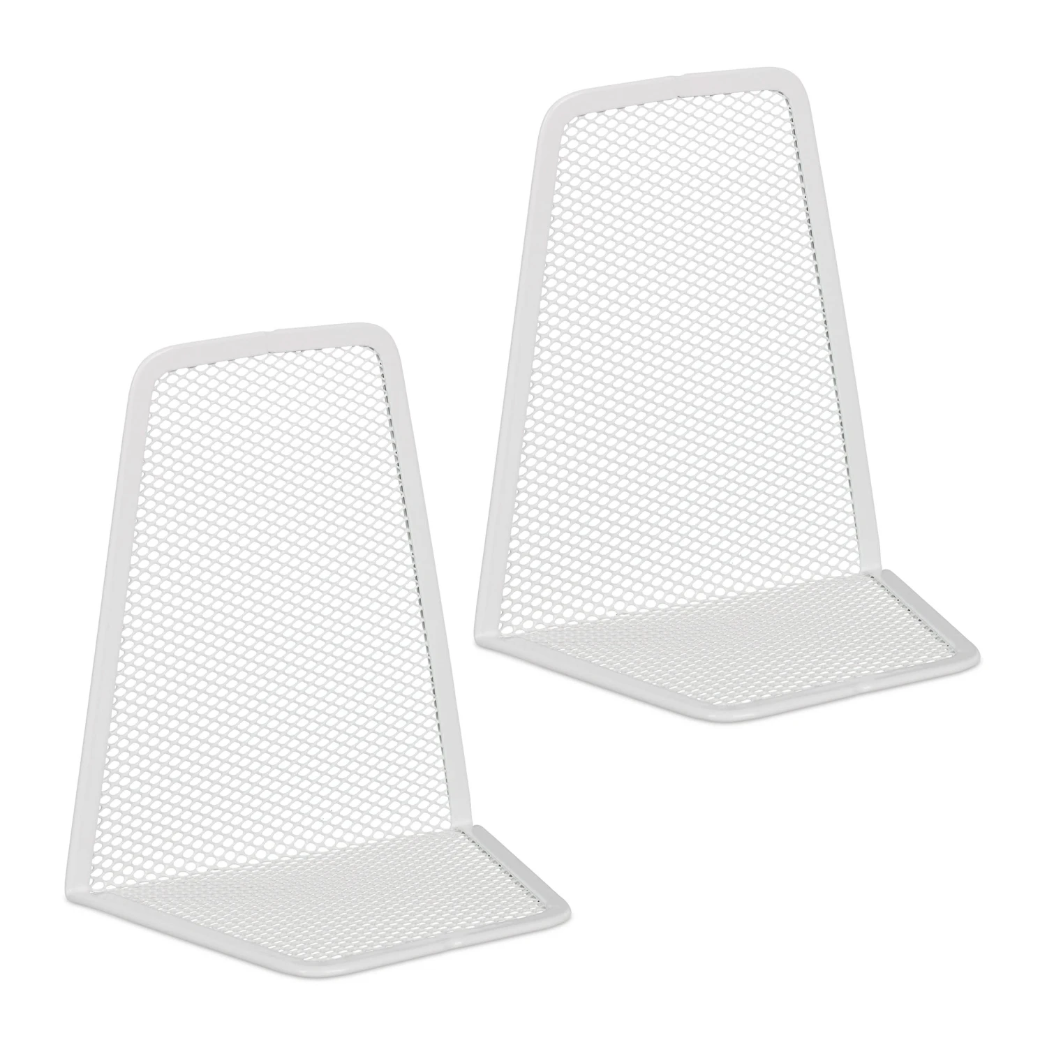 2 X Buchstütze In Weiß - (B)9 X (H)14 X (T)12 Cm – Bild 8