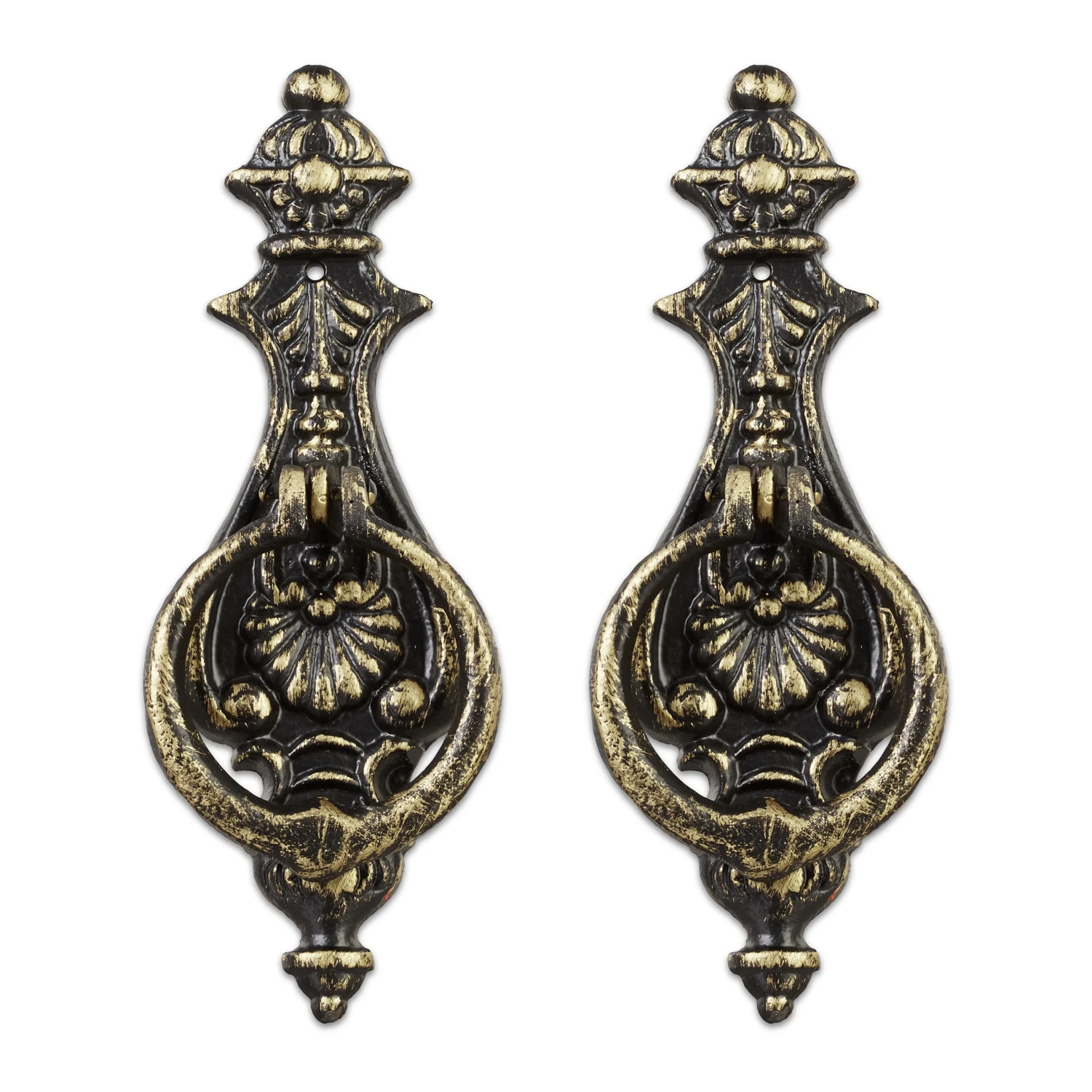 2 X Türklopfer In Schwarz/Bronze – Bild 8