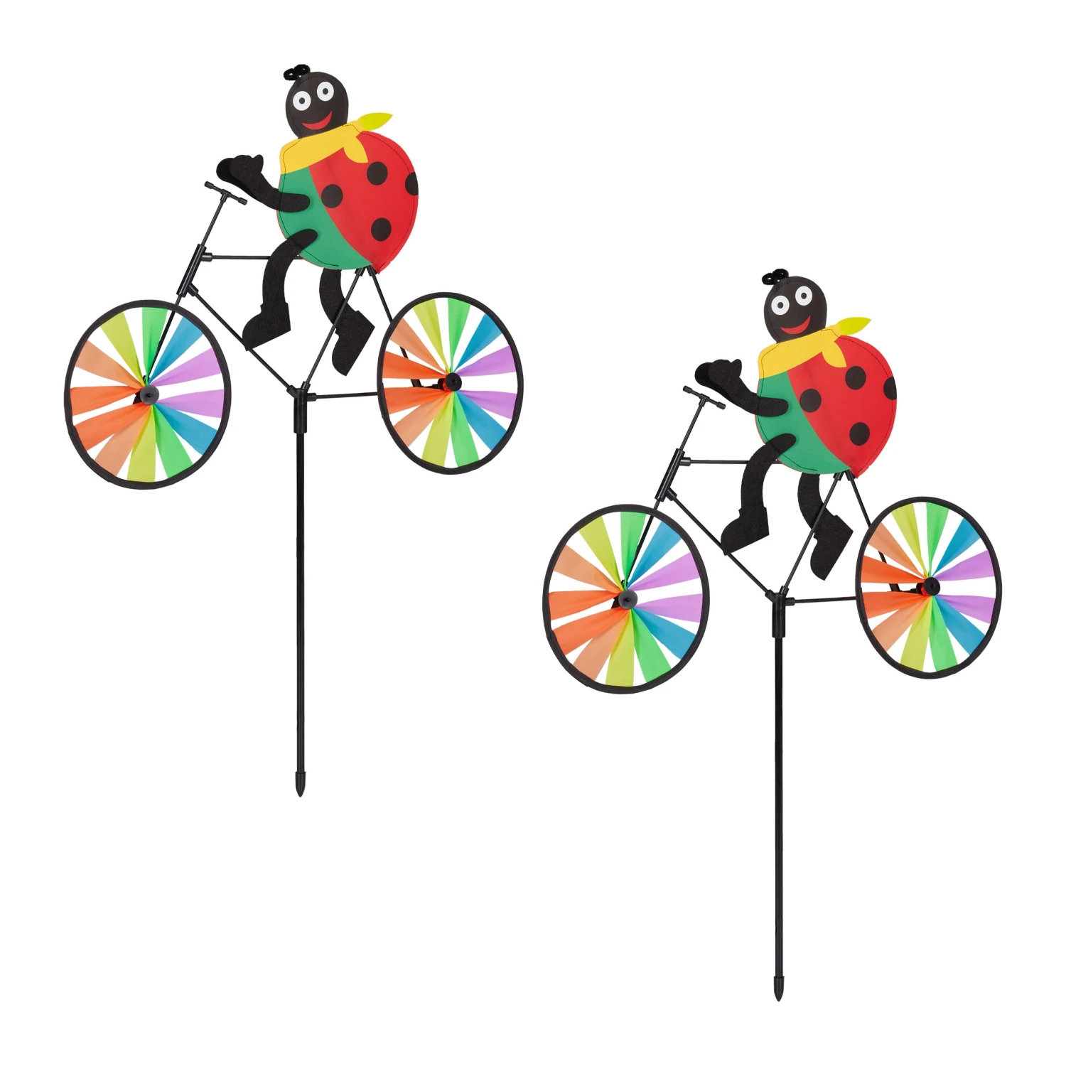 2 X Windrad "Marienkäfer" In Bunt - (B)52 X (H)75,5 X (T)4 Cm – Bild 8