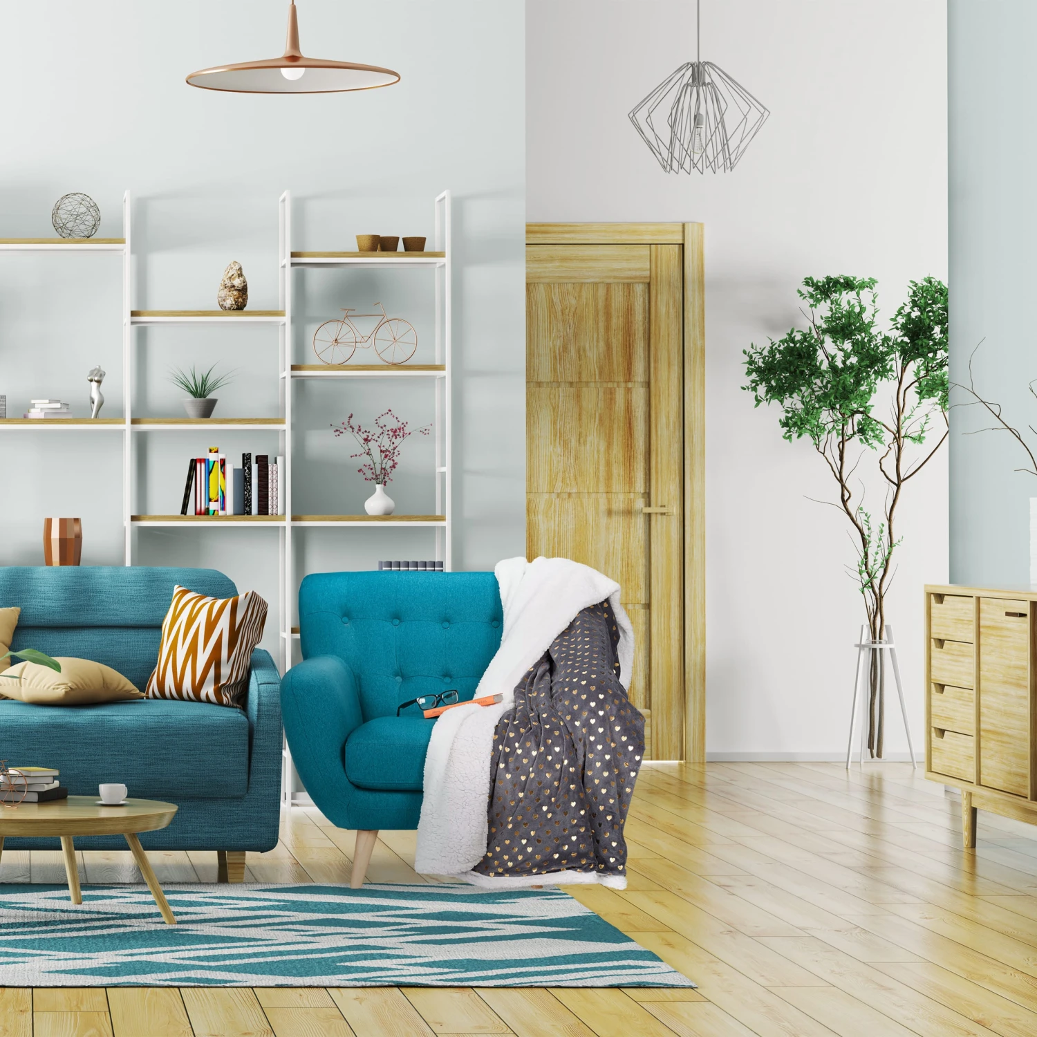 3x Kuscheldecke In Grau/ Weiß - (B)150 X (T)200 Cm – Bild 2