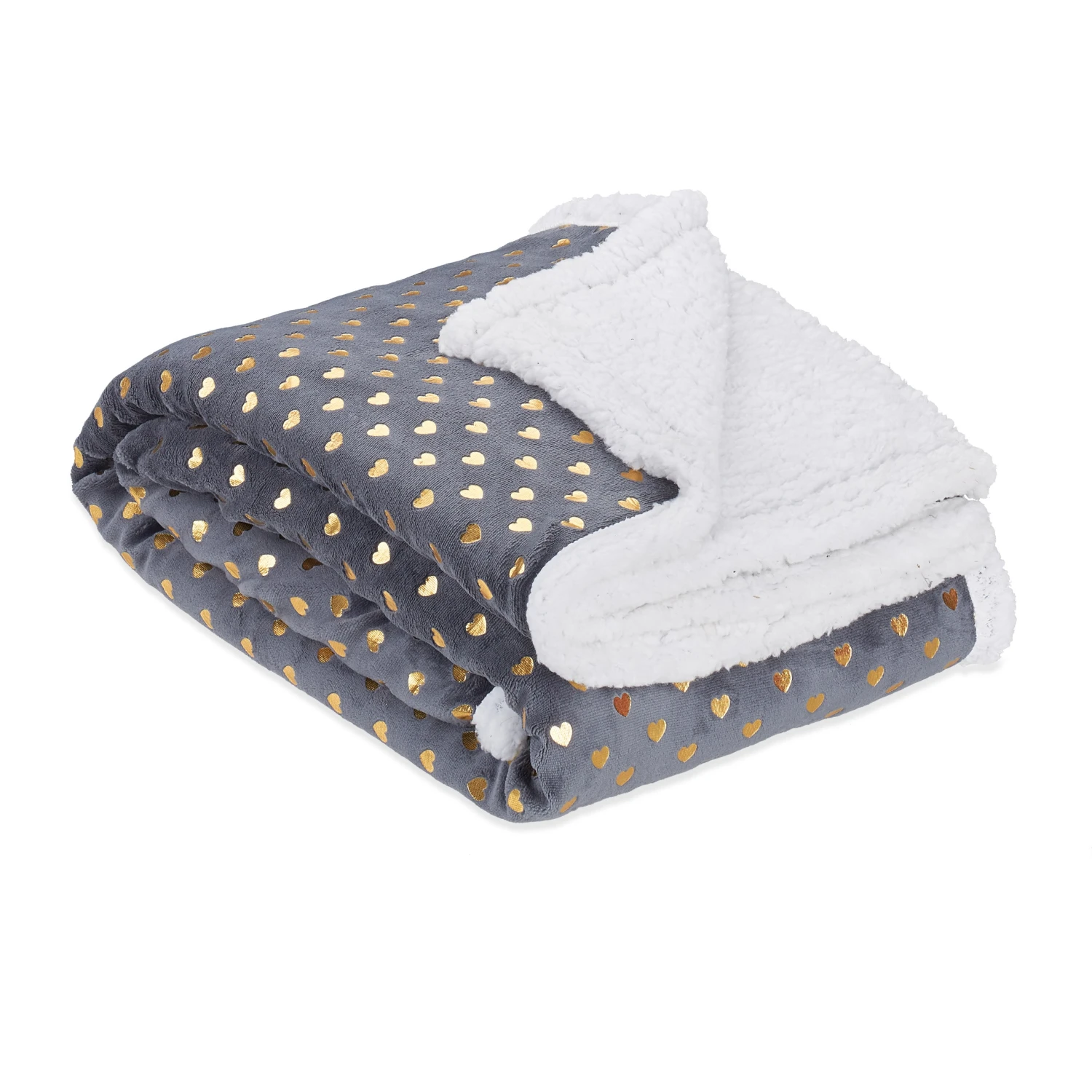 3x Kuscheldecke In Grau/ Weiß - (B)150 X (T)200 Cm – Bild 6