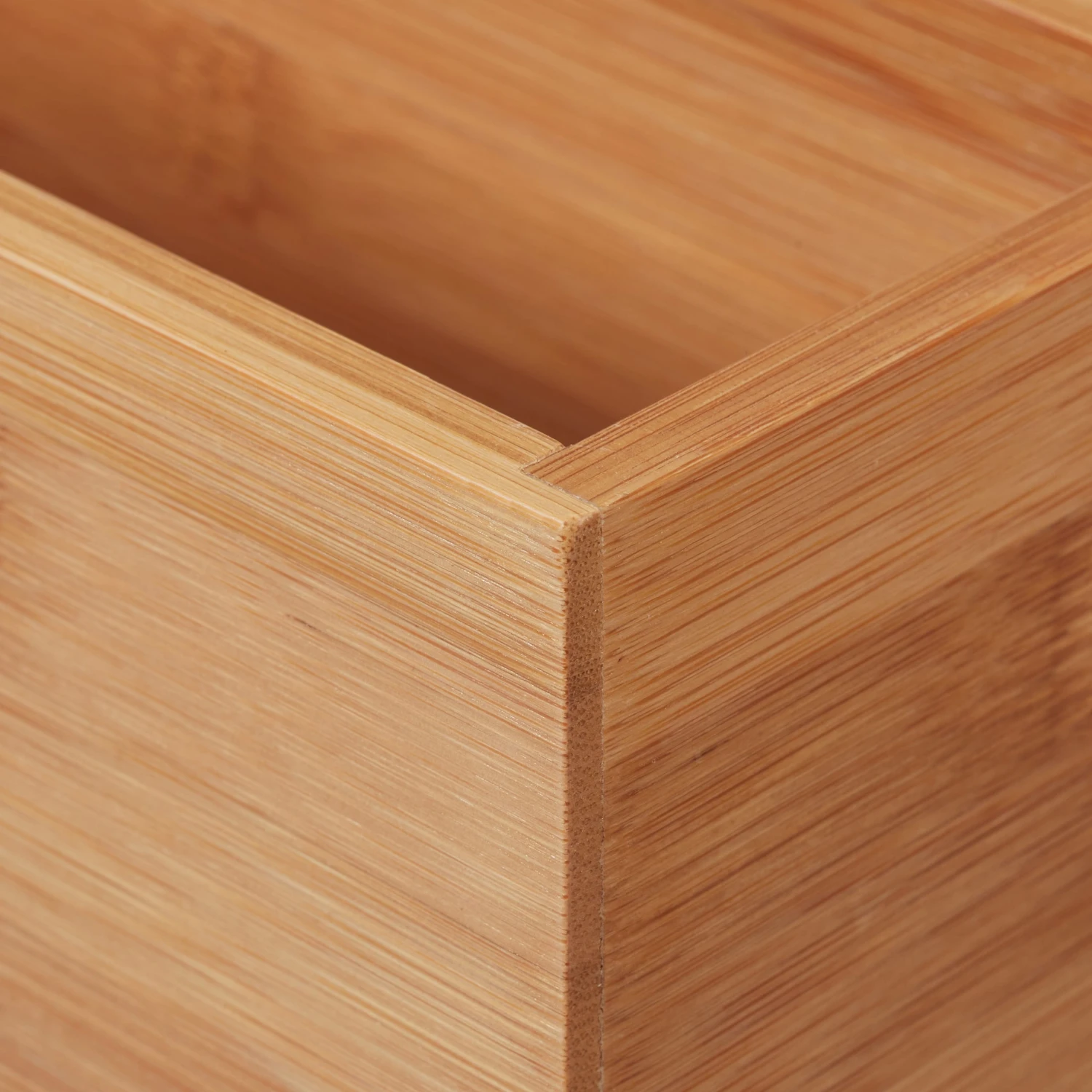 Bambus Box In Natur - (B)38 X (H)7 X (T)8 Cm – Bild 6