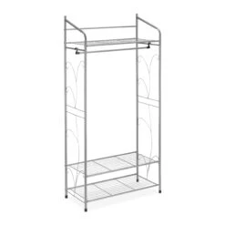 Kleiderständer In Silber - (B)78 X (H)161 X (T)36 Cm