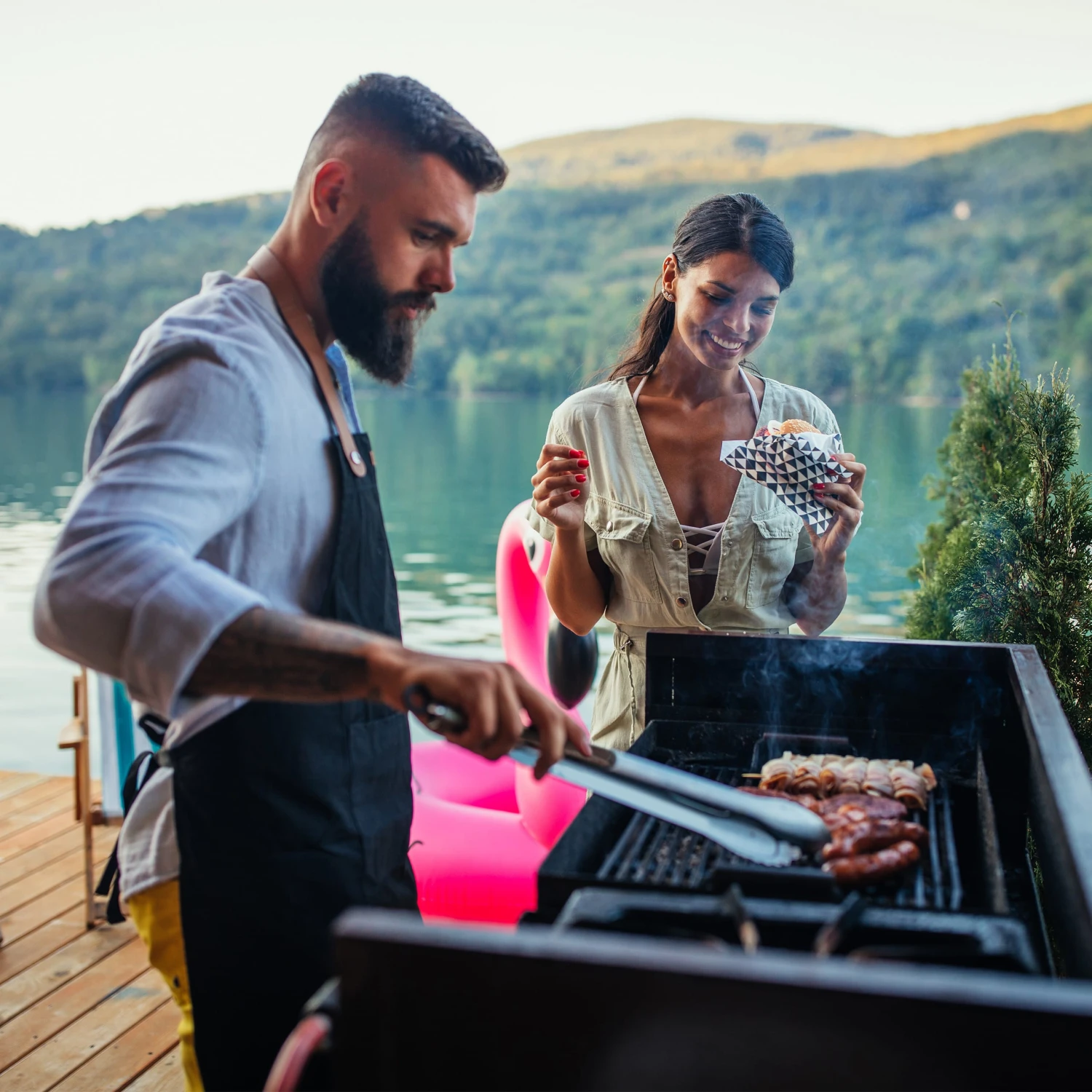 Küchenzange In Silber - 38 Cm – Bild 3
