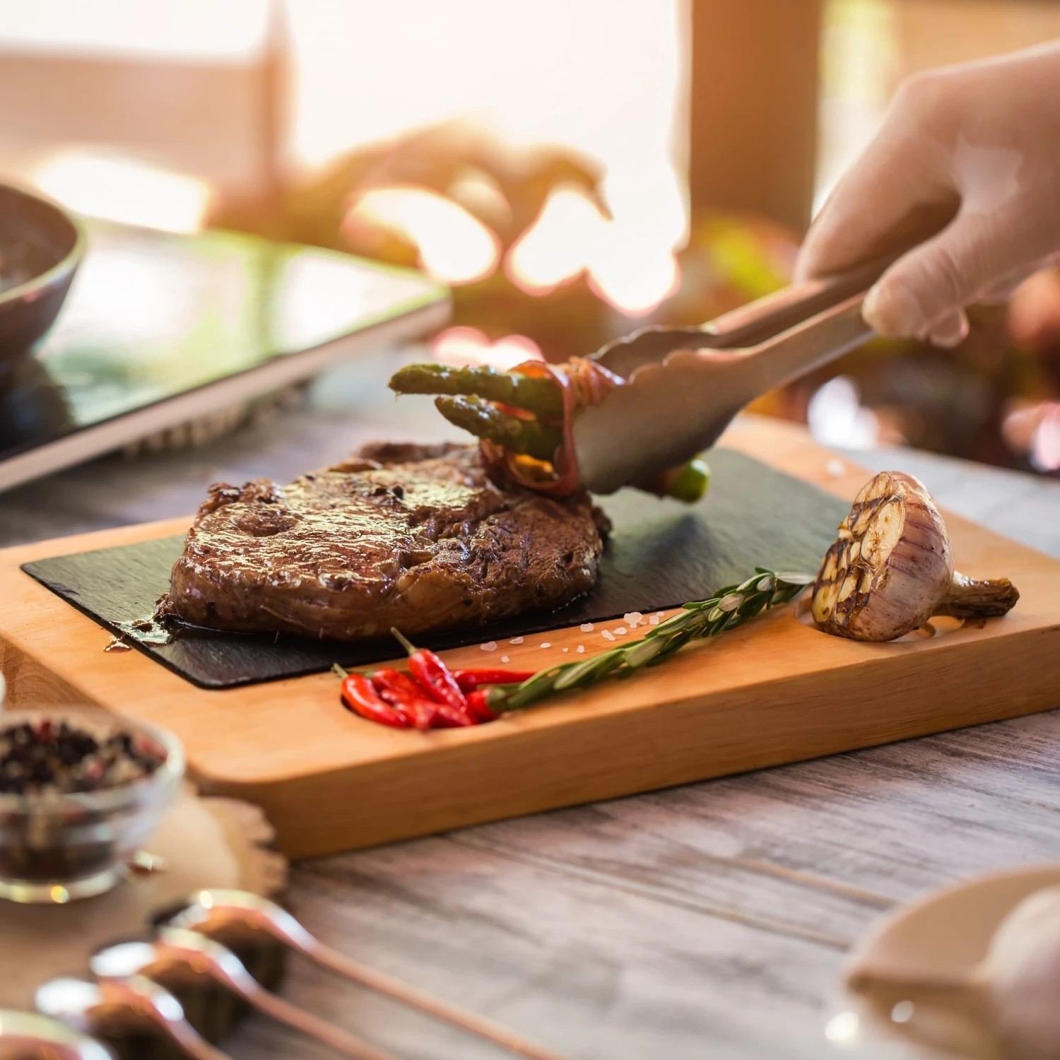 Küchenzange In Silber - 38 Cm – Bild 5