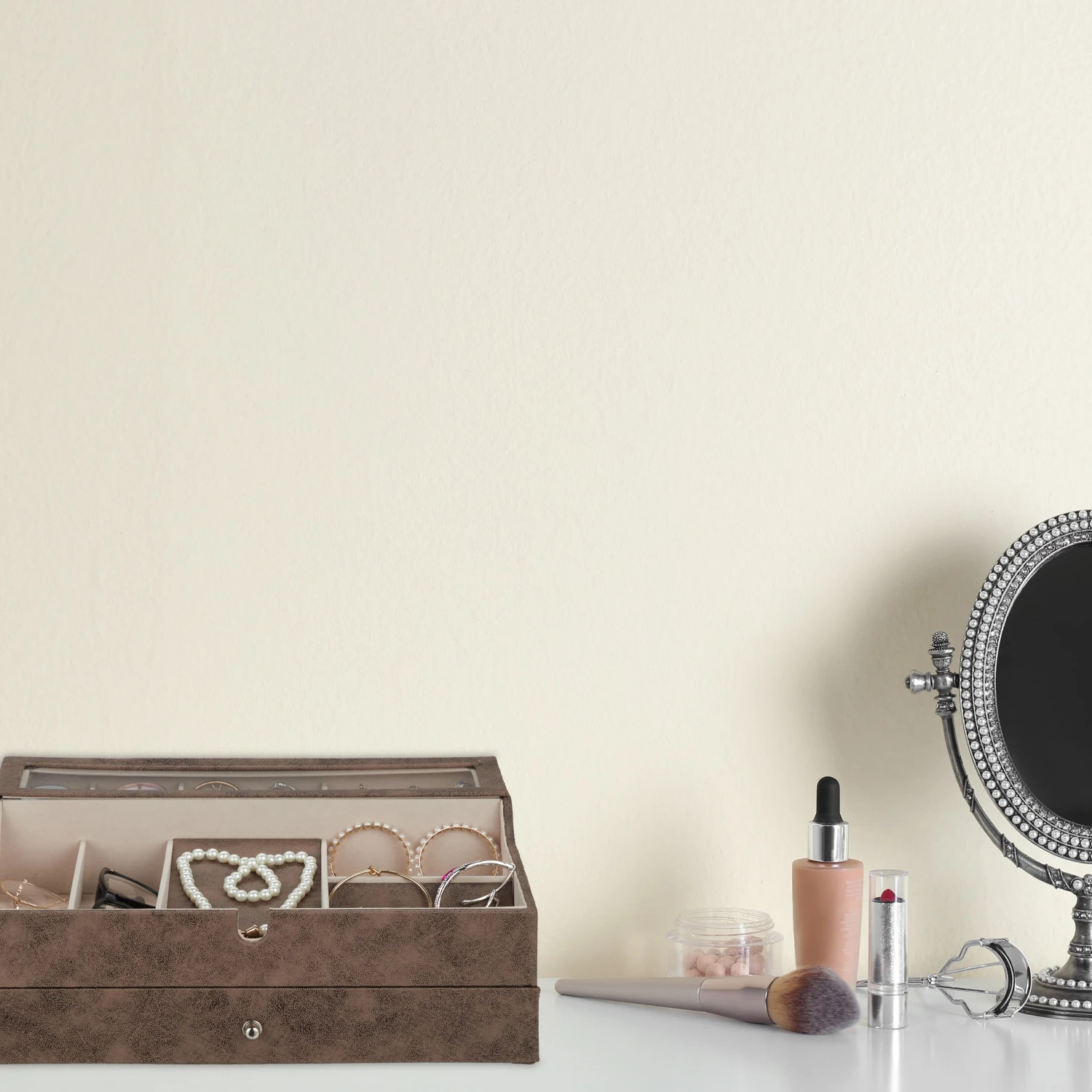 Schmuckkästchen In Braun - (B)34 X (H)13 X (T)31 Cm – Bild 2