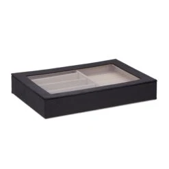 Schmuckkästchen In Schwarz - (B)30 X (H)5 X (T)21 Cm