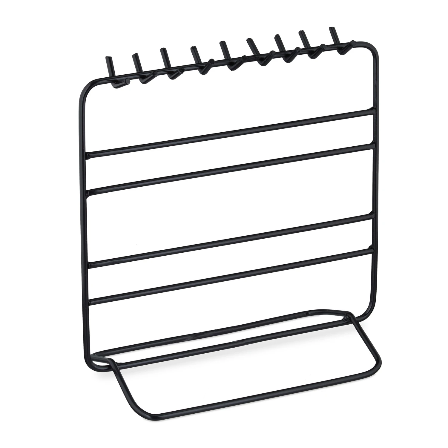 Schmuckständer In Schwarz - (B)20x (H)21 X (T)10 Cm