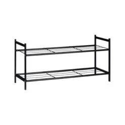 Schuhregal 6 Paar In Schwarz