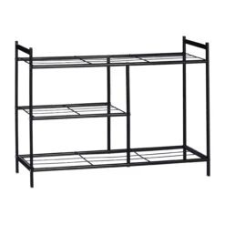 Schuhregal 8 Paar In Schwarz