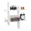Wandregal In Weiß - (B)58,5 X (H)58,5 X (T)10 Cm