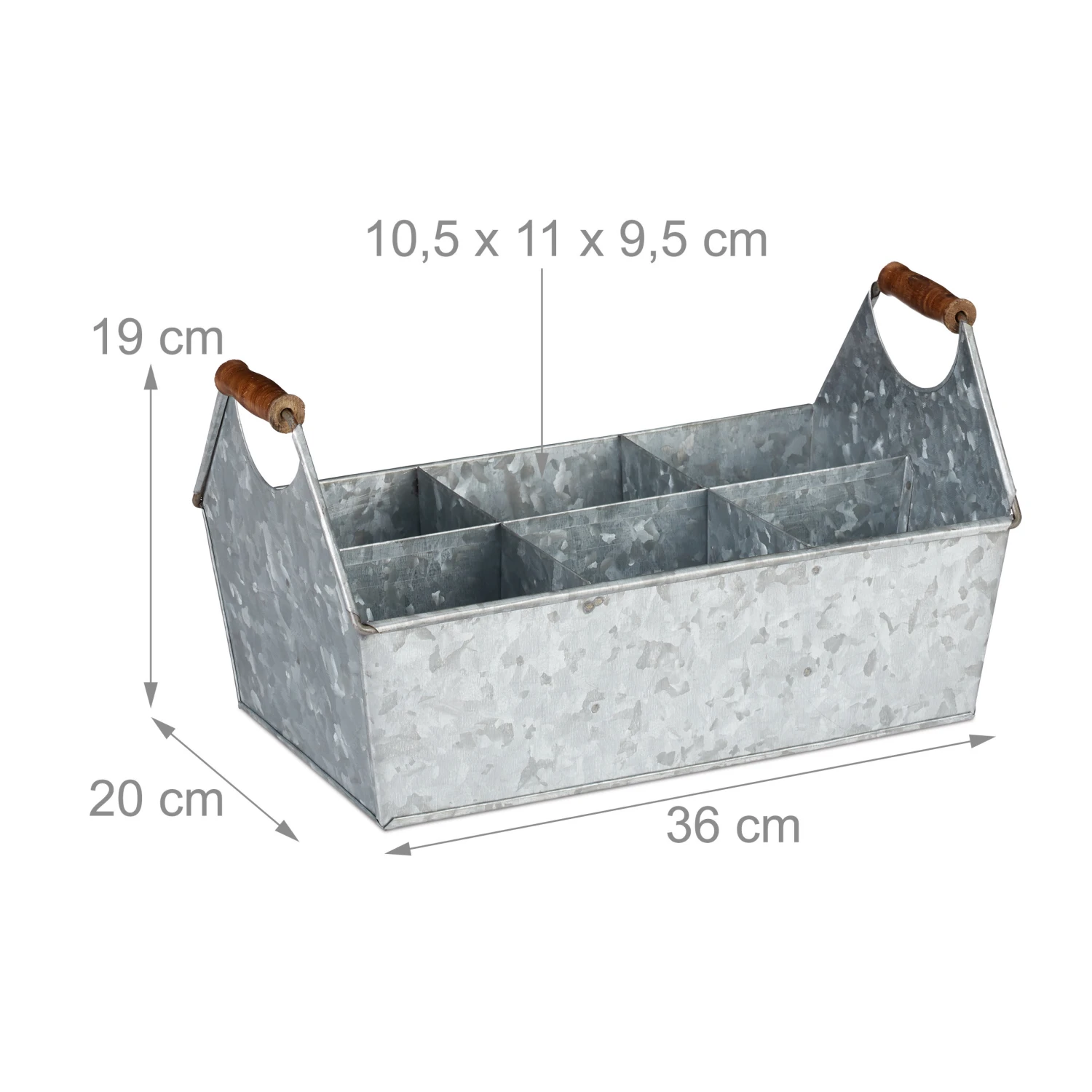 Zinkkasten In Silber – Bild 4