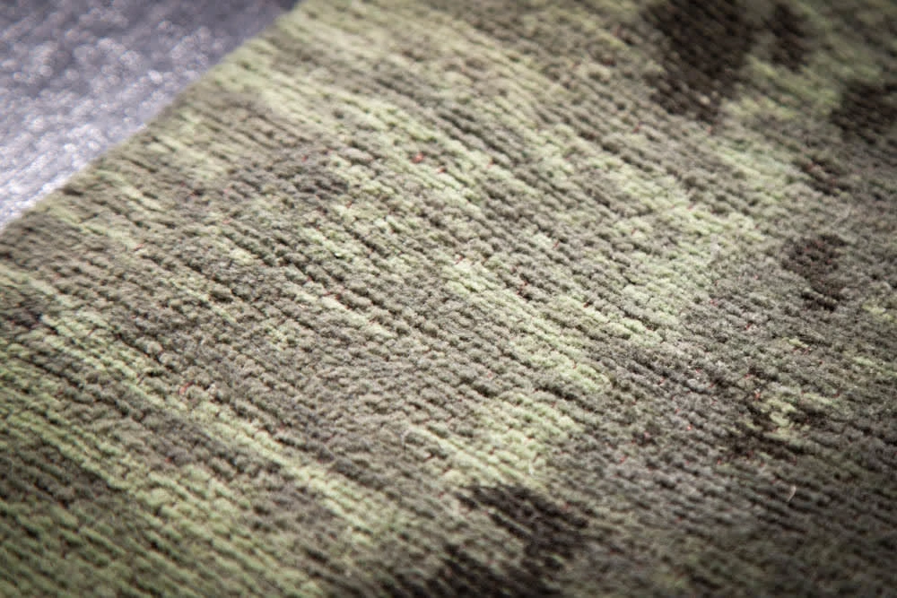 Teppich MODERN ART In Grün-Beige - 240 X 1 X 160cm – Bild 5