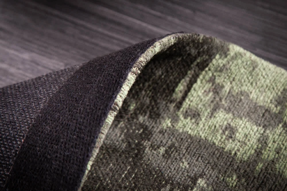 Teppich MODERN ART In Grün-Beige - 240 X 1 X 160cm – Bild 6