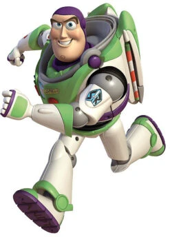 Wandsticker Disney Pixar Toy Story Buzz Lightyear, Glow In The Dark