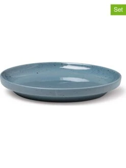 Rosendahl 4er-Set: Brotteller "Grand Cru Sense" In Blau - Ø 16 Cm