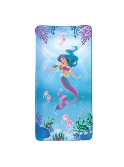 Roth Kinder-Badetuch - Meerjungfrau - Mikrofaser Schwimmtuch