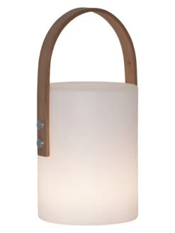 Star Trading LED-Deko-Leuchte "Lucie" In Weiß - (B)19 X (H)34 X (T)17 Cm