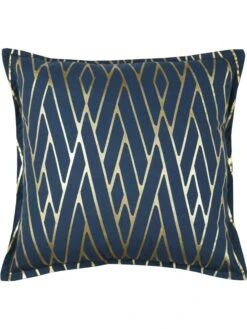 Kissen "Houston" In Dunkelblau - (L)40 X (B)40 Cm