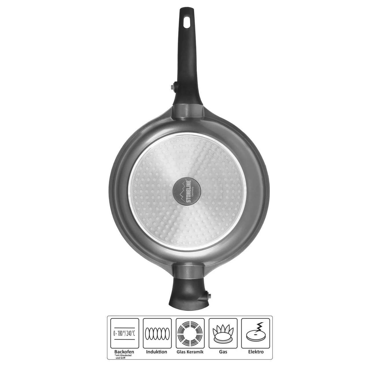 Imagination PLUS Schmorpfanne Mit Glasdeckel In Anthrazit – Bild 2