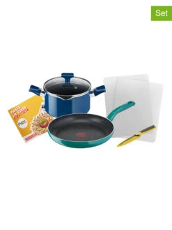 Tefal 6tlg. Edelstahl-Kochgeschirr-Set "Pasta La Vista"