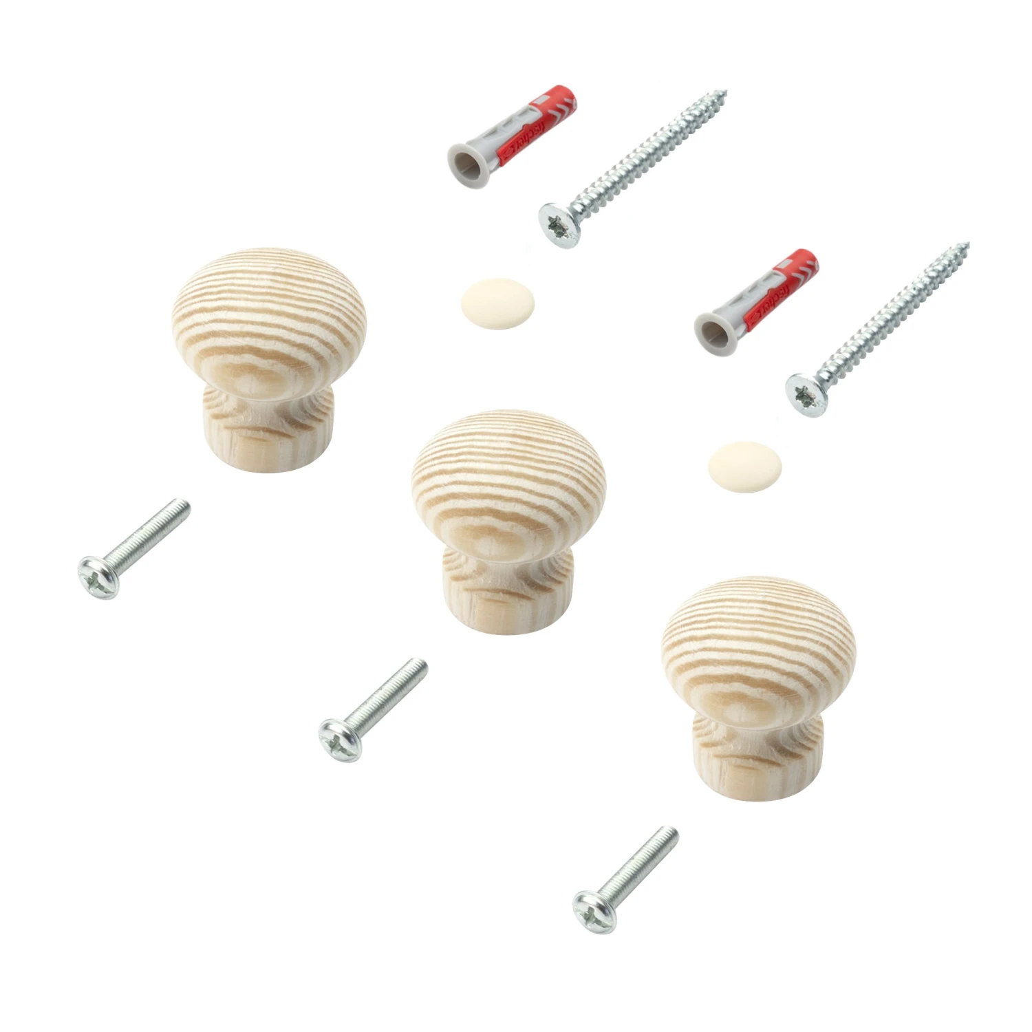 Kindergarderobe Holz - Süße Waldtiere In Pastell – Bild 7