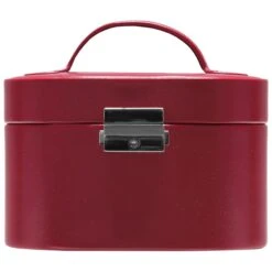 Merino Schmuckkoffer 15 Cm In Rot