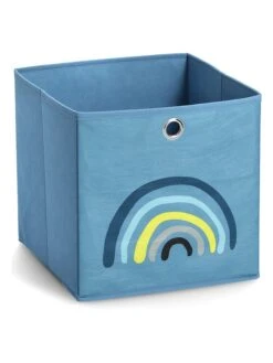 Aufbewahrungsbox "Blue Rainbow" In Blau - (B)28 X (H)28 X (T)28 Cm