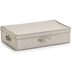 Textil-Aufbewahrungsbox In Beige